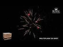 Indlæs og afspil video i gallerivisning Royal Classic Multiflash 36 shot formstøbt
