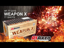 Indlæs og afspil video i gallerivisning Riakeo Weapon X - F2 compound 77 skud

